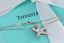 Load image into Gallery viewer, Tiffany &amp; Co. Elsa Peretti Silver Pink Rhodonite Starfish Necklace
