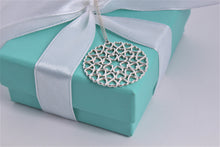 Load image into Gallery viewer, Tiffany &amp; Co. Paloma Picasso Silver Crown of Hearts Medallion Necklace
