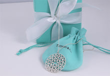 Load image into Gallery viewer, Tiffany &amp; Co. Paloma Picasso Silver Crown of Hearts Medallion Necklace
