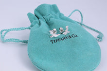 Load image into Gallery viewer, Tiffany &amp; Co. Paloma Picasso Silver Dove Wavy Stud Earrings
