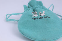 Load image into Gallery viewer, Tiffany &amp; Co. Paloma Picasso Silver Dove Wavy Stud Earrings
