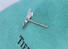 Load image into Gallery viewer, Tiffany &amp; Co. Paloma Picasso Silver Dove Wavy Stud Earrings
