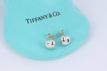Load image into Gallery viewer, Tiffany &amp; Co. Elsa Peretti Silver Nugget Bean Stud Earrings
