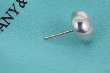 Load image into Gallery viewer, Tiffany &amp; Co. Elsa Peretti Silver Nugget Bean Stud Earrings

