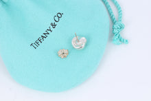 Load image into Gallery viewer, Tiffany &amp; Co. Elsa Peretti Silver Nugget Bean Stud Earrings
