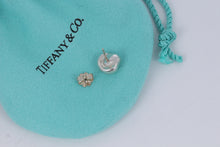Load image into Gallery viewer, Tiffany &amp; Co. Elsa Peretti Silver Nugget Bean Stud Earrings
