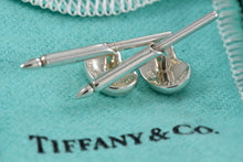 Load image into Gallery viewer, Tiffany &amp; Co. Elsa Peretti Silver Bean Shirt Studs (2)
