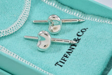 Load image into Gallery viewer, Tiffany &amp; Co. Elsa Peretti Silver Bean Shirt Studs (2)
