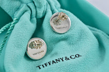 Load image into Gallery viewer, Tiffany &amp; Co. Silver Cone Swirl Stud 1999 Earrings
