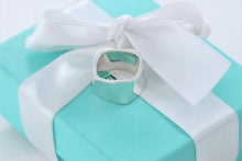 Load image into Gallery viewer, Tiffany &amp; Co. Silver Frank Gehry Silver Wide Square Torque Ring
