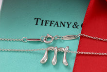 Load image into Gallery viewer, Tiffany &amp; Co. Elsa Perett Silveri Alphabet Letter &quot;M&quot; Pendant Necklace
