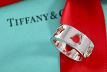 Load image into Gallery viewer, Tiffany &amp; Co. Nature Silver Flower Tulip Cutout Band Ring Sz. 5.5
