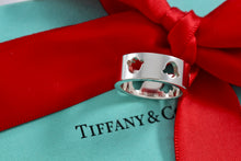 Load image into Gallery viewer, Tiffany &amp; Co. Nature Silver Flower Tulip Cutout Band Ring Sz. 5.5
