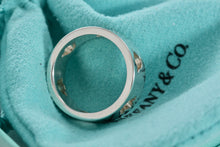 Load image into Gallery viewer, Tiffany &amp; Co. Nature Silver Flower Tulip Cutout Band Ring Sz. 5.5
