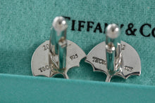 Load image into Gallery viewer, Tiffany &amp; Co. Mens Silver Umbrella Cufflinks
