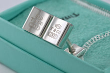 Load image into Gallery viewer, Tiffany &amp; Co. Mens 1837 Silver Concave Square Cufflinks
