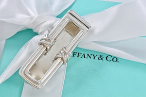 Tiffany & Co. Signature "X" Silver Bar Money Clip Holder 1992