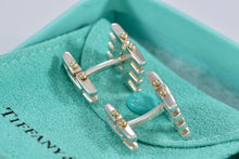 Load image into Gallery viewer, Tiffany &amp; Co. 18K Gold &amp; Silver Gatelink Cufflinks
