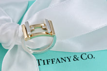 Load image into Gallery viewer, Tiffany &amp; Co. Frank Gehry 18K Gold &amp; Silver Axis Ring
