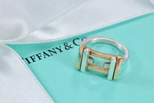 Load image into Gallery viewer, Tiffany &amp; Co. Frank Gehry 18K Gold &amp; Silver Axis Ring
