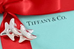 Tiffany & Co. Elsa Peretti Silver Star Moon Cufflinks