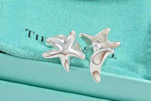 Tiffany & Co. Elsa Peretti Silver Star Moon Cufflinks