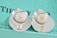 Load image into Gallery viewer, Tiffany &amp; Co. Mens 1837 Silver Round Button Cufflinks
