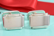 Load image into Gallery viewer, Tiffany &amp; Co. Mens Silver Metropolis Cufflinks
