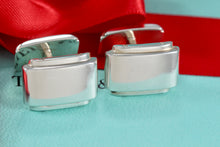 Load image into Gallery viewer, Tiffany &amp; Co. Mens Silver Metropolis Cufflinks
