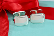 Load image into Gallery viewer, Tiffany &amp; Co. Mens Silver Metropolis Cufflinks
