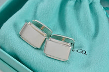 Load image into Gallery viewer, Tiffany &amp; Co. Mens Silver Metropolis Cufflinks
