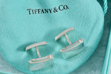 Load image into Gallery viewer, Tiffany &amp; Co. Mens Silver Metropolis Cufflinks
