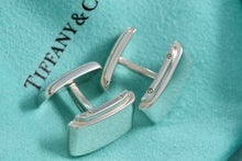 Load image into Gallery viewer, Tiffany &amp; Co. Mens Silver Metropolis Cufflinks
