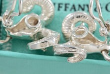 Load image into Gallery viewer, Tiffany &amp; Co. Nature Silver Ram Clip-on Earrings
