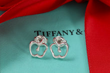 Load image into Gallery viewer, Tiffany &amp; Co. Elsa Peretti Sterling Silver Medium Apple Stud Earrings
