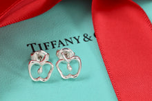 Load image into Gallery viewer, Tiffany &amp; Co. Elsa Peretti Sterling Silver Medium Apple Stud Earrings
