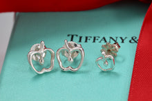 Load image into Gallery viewer, Tiffany &amp; Co. Elsa Peretti Sterling Silver Medium Apple Stud Earrings
