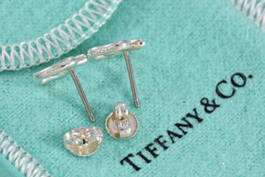 Tiffany & Co. Elsa Peretti Sterling Silver Medium Apple Stud Earrings