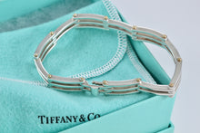 Load image into Gallery viewer, Tiffany &amp; Co. 18K Gold &amp; Silver Gatelink Gold Silver Bracelet

