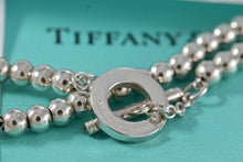 Load image into Gallery viewer, Tiffany &amp; Co. Silver Mini Bead Toggle Bracelet
