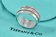 Load image into Gallery viewer, Tiffany &amp; Co. Atlas Silver Groove Band Ring
