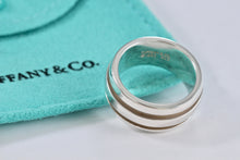 Load image into Gallery viewer, Tiffany &amp; Co. Atlas Silver Groove Band Ring
