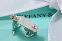 Load image into Gallery viewer, Tiffany &amp; Co. Silver Blue Enamel Scooter Vespa Charm

