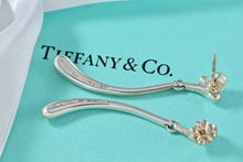 Load image into Gallery viewer, Tiffany &amp; Co. Elsa Peretti Sterling Silver Elongated Dangle Teardrop Earrings
