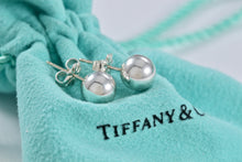 Load image into Gallery viewer, Tiffany &amp; Co. Hardwear Silver 8mm Ball Bead Earrings
