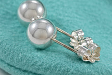 Load image into Gallery viewer, Tiffany &amp; Co. Hardwear Silver 8mm Ball Bead Earrings
