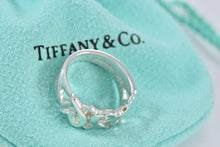 Load image into Gallery viewer, Tiffany &amp; Co. Paloma Picasso Silver Triple Loving Heart Band Ring Ring
