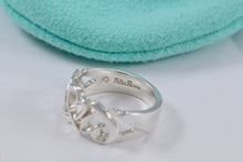 Load image into Gallery viewer, Tiffany &amp; Co. Paloma Picasso Silver Triple Loving Heart Band Ring Ring
