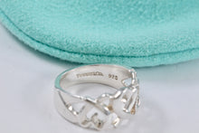 Load image into Gallery viewer, Tiffany &amp; Co. Paloma Picasso Silver Triple Loving Heart Band Ring Ring
