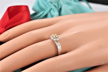 Load image into Gallery viewer, Tiffany &amp; Co. Paloma Picasso 18K Gold &amp; Silver Jolie Flower Ring
